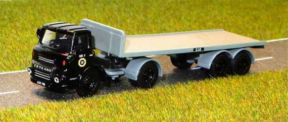 CIE Leyland Beaver Articulated Flatbed Lorry.